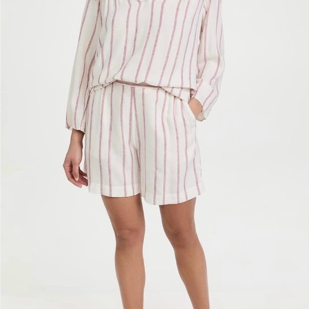 Splendid Amarosa Linen Blend Shorts Size Small New